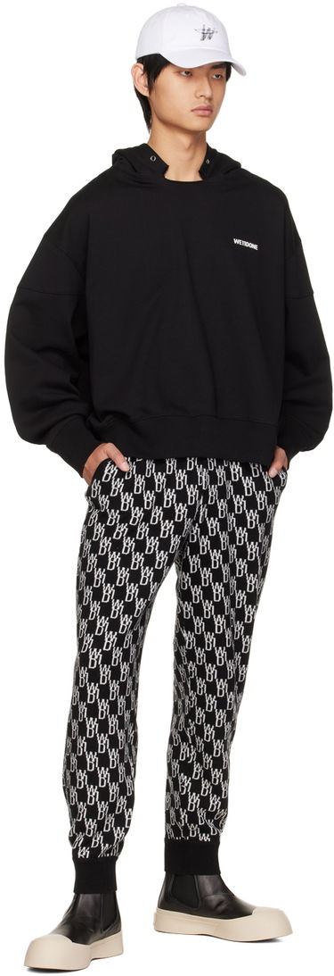 Світшоти We11done We11done Signature Hoodie чорний | WD-TH3-22-867-U-BK, 3
