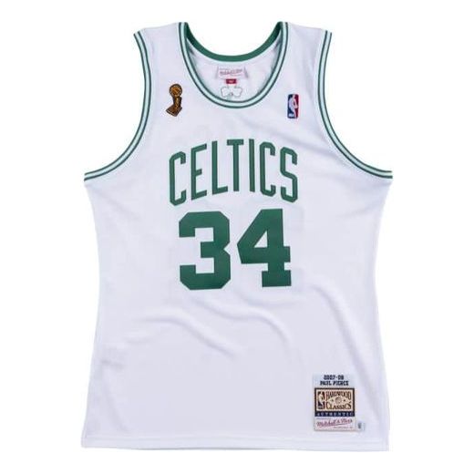 Джерсі Mitchell & Ness Mitchell & Ness Celtics Basketball Jersey білий | AJY4AC18059-BCEWHIT07PPI