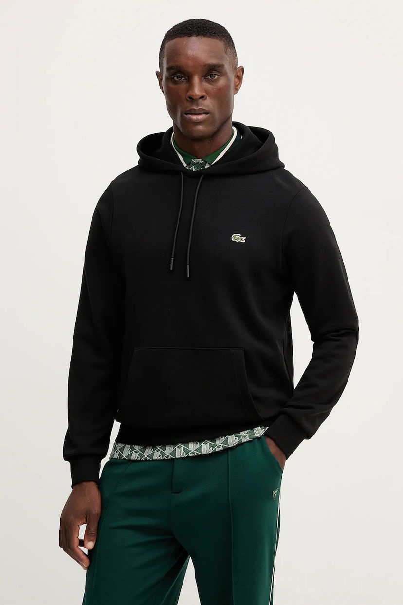 Світшоти Lacoste Lacoste Men's Hoodie чорний | SH9839