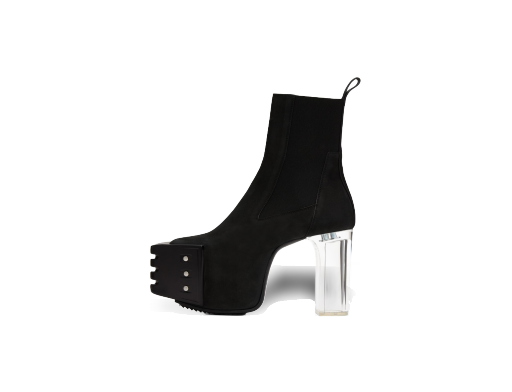 Кросівки та взуття Rick Owens Grill Chelsea Boots "Black" чорний | RR02C7825 LWNGR0