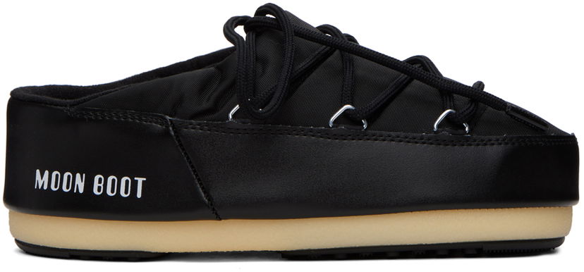 Кросівки та взуття Moon Boot Black Icon Mules чорний | 14602100