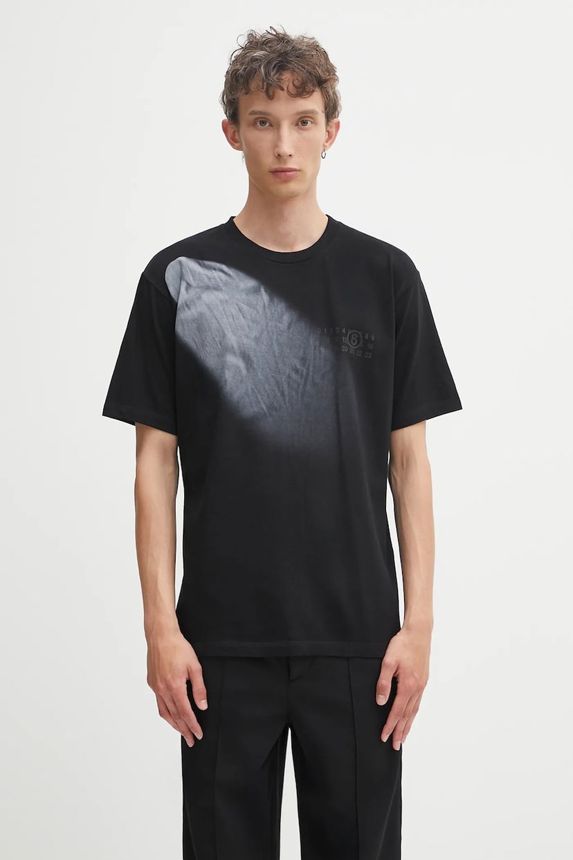 Футболка Maison Margiela MM6 Maison Margiela T-Shirt чорний | SH2GC0028.M20048.900