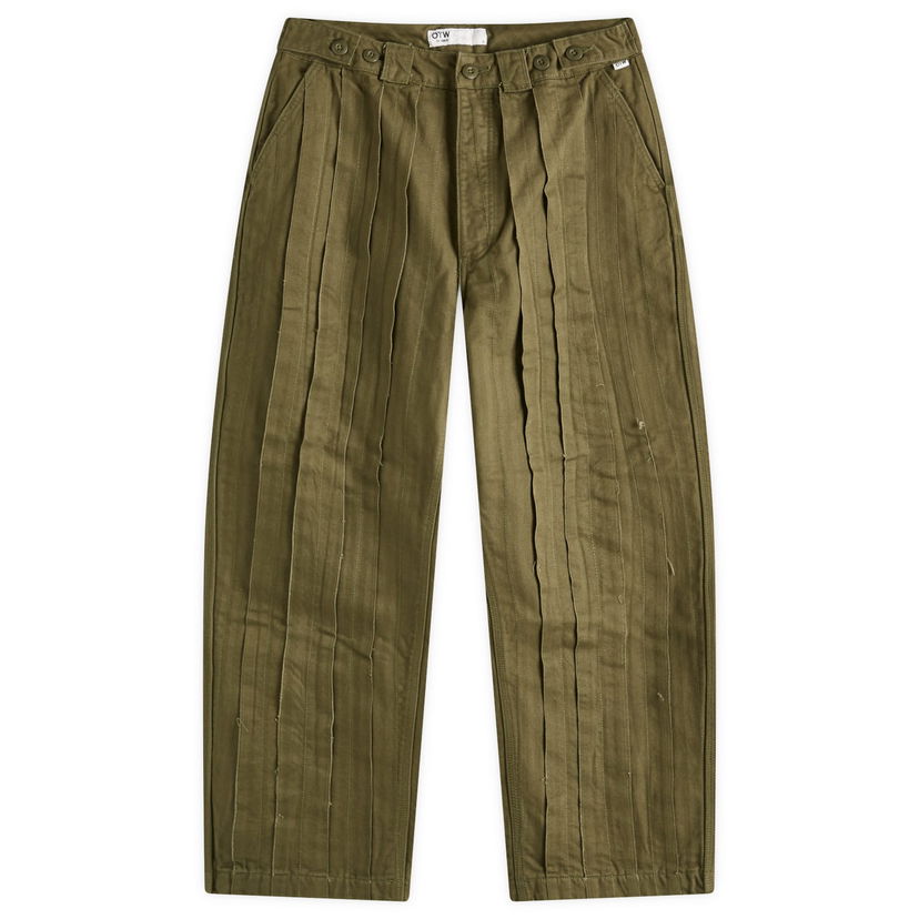 Штани Vans OTW Courtyard Pleated Wide-Leg Pants 30" Зелений | VN000NCPKCZ1