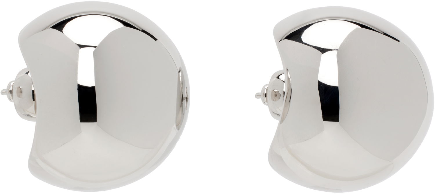 Сережки Givenchy Givenchy Curve Earrings Металік | BF112DF003040, 1