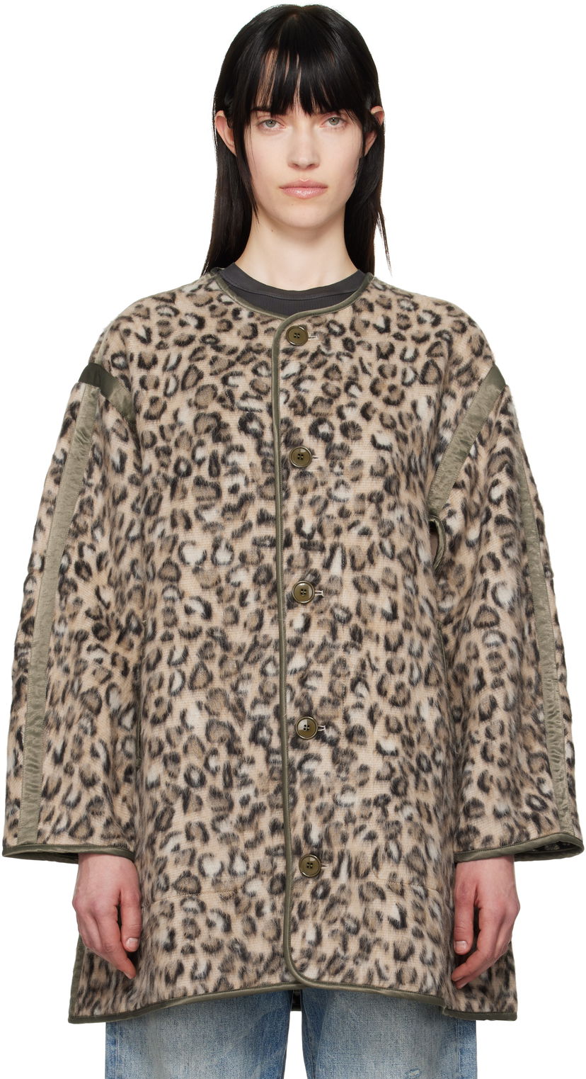 Пальто R13 R13 Taped Liner Coat бежевий | R13WR359-R465A