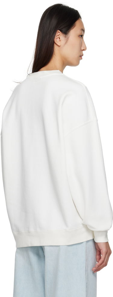 Світшоти Anine Bing ANINE BING Miles Framed Monogram Sweatshirt білий | A-08-11205-OFW1, 2