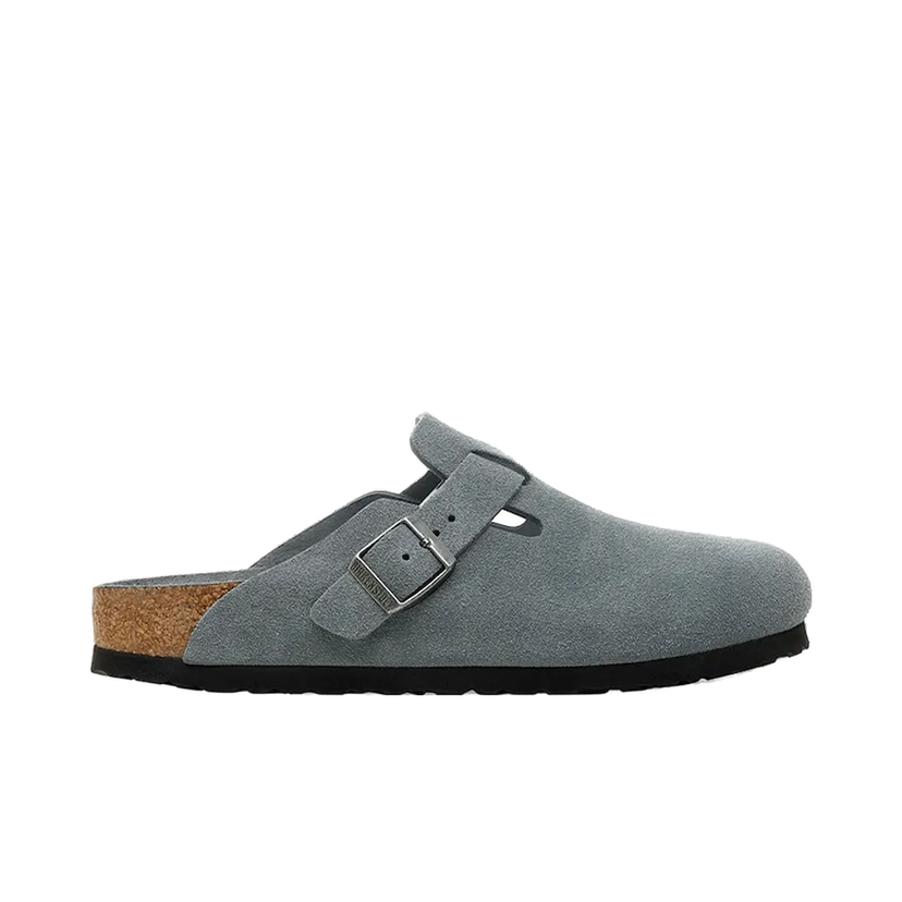 Кросівки та взуття Birkenstock Birkenstock Boston Suede Clogs Сірий | 1030874