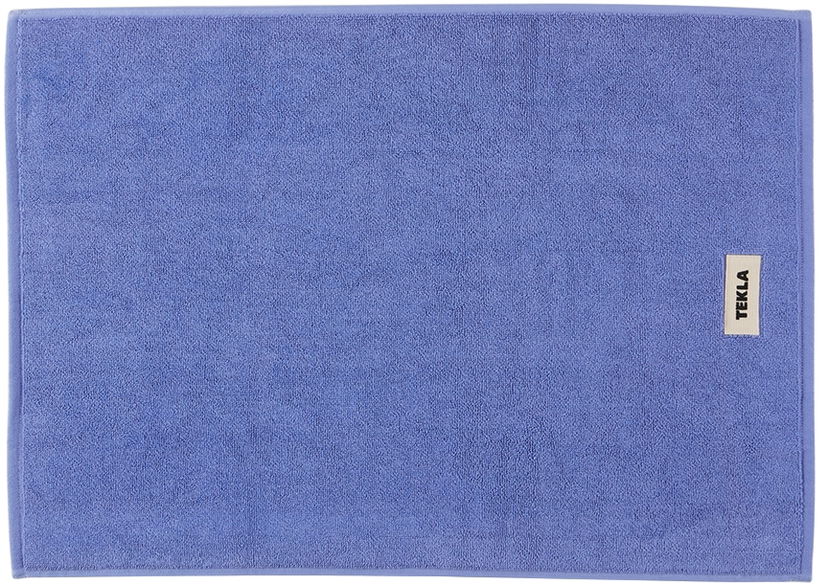 Домашній декор TEKLA Tekla Organic Cotton Bath Mat Синій | BM-CL-70x50