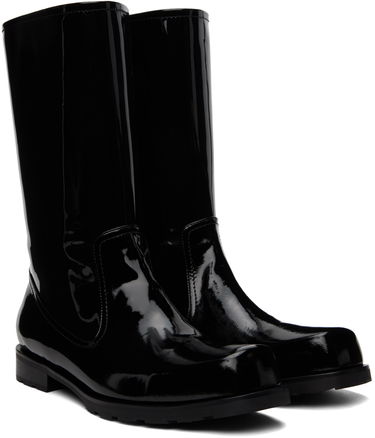 Одяг We11done We11done Enamel Combat Boots чорний | WD-AO3-22-453-M-BK, 3