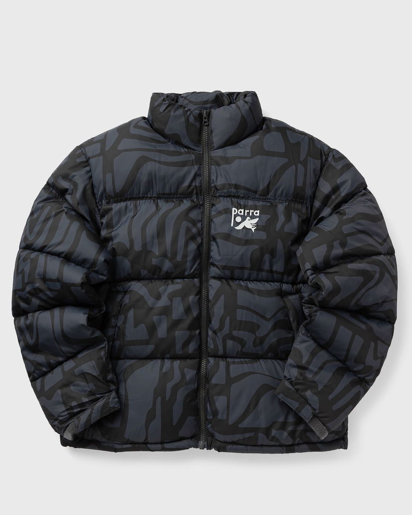 Пуховик By Parra Broken FTP Patterned Puffer Jacket чорний | 54350