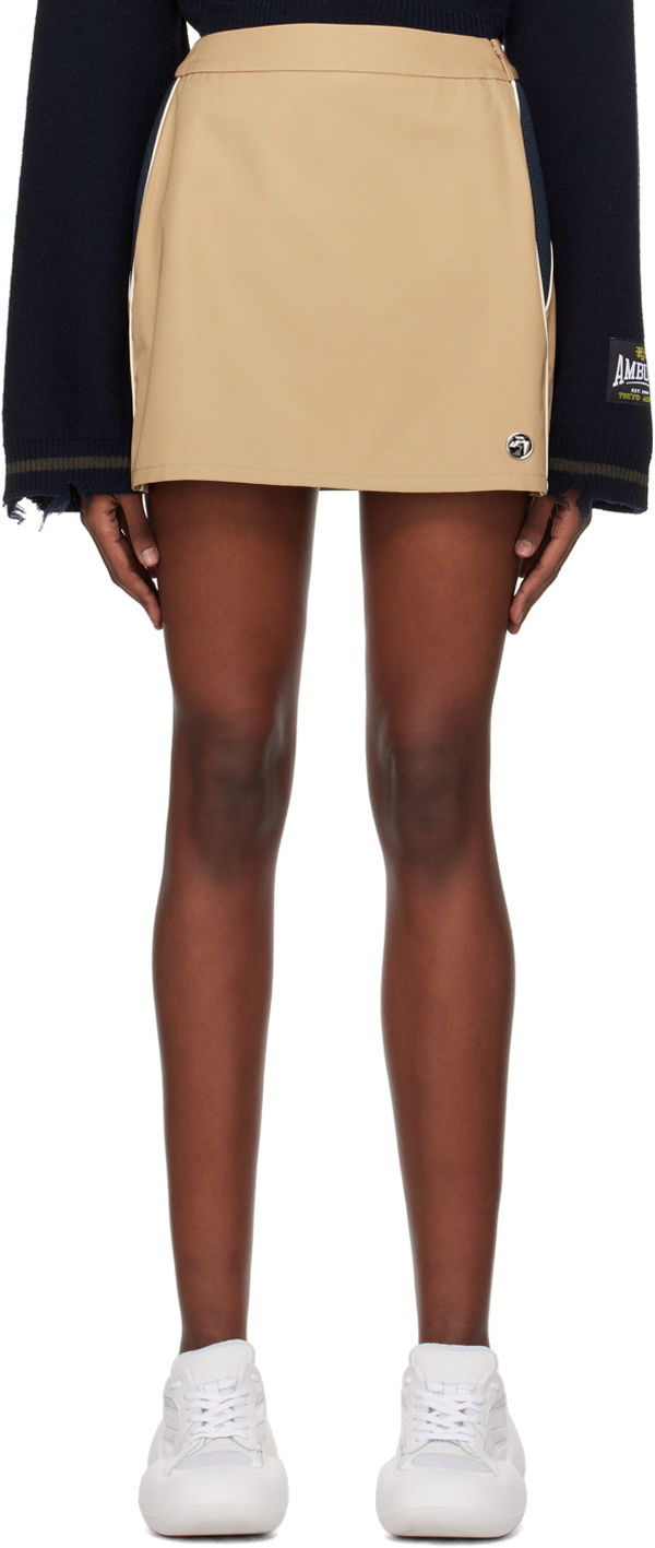 Спідниця Ambush Sponge Miniskirt бежевий | BWCU003S24FAB0016200