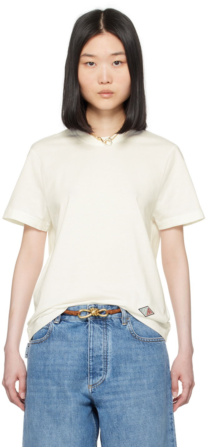 Футболка Bottega Veneta T-Shirt Light білий | 796156 V4DE0