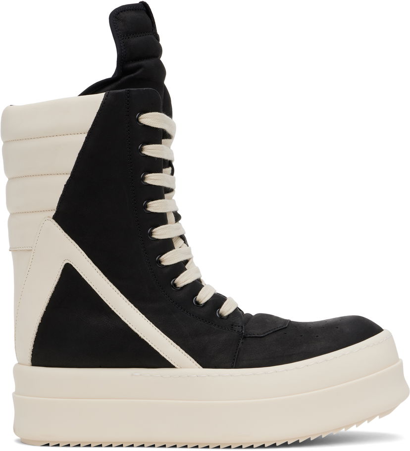 Кросівки та взуття Rick Owens Rick Owens Porterville Mega Geobasket чорний | RR02D6855 LWNLCO