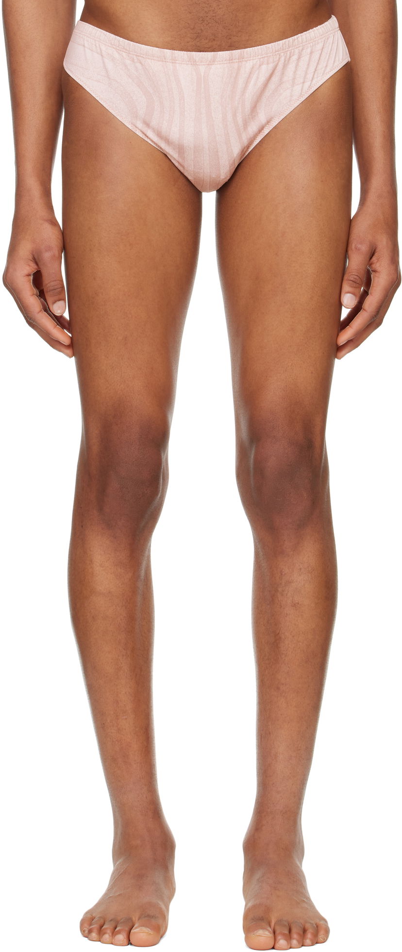Купальники Jean Paul Gaultier Jean Paul Gaultier 'The Spirale' Swim Briefs Рожевий | 25/34-H-SV060-J587-2026