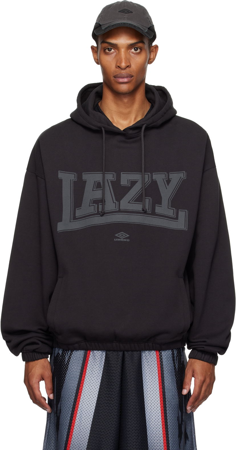 Світшоти Umbro Lazy Mask Hoodie чорний | UBMW0239FA163