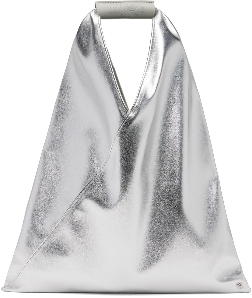 сумка-тоут Maison Margiela MM6 Maison Margiela Small Triangle Tote Металік | S54WD0043 P8496