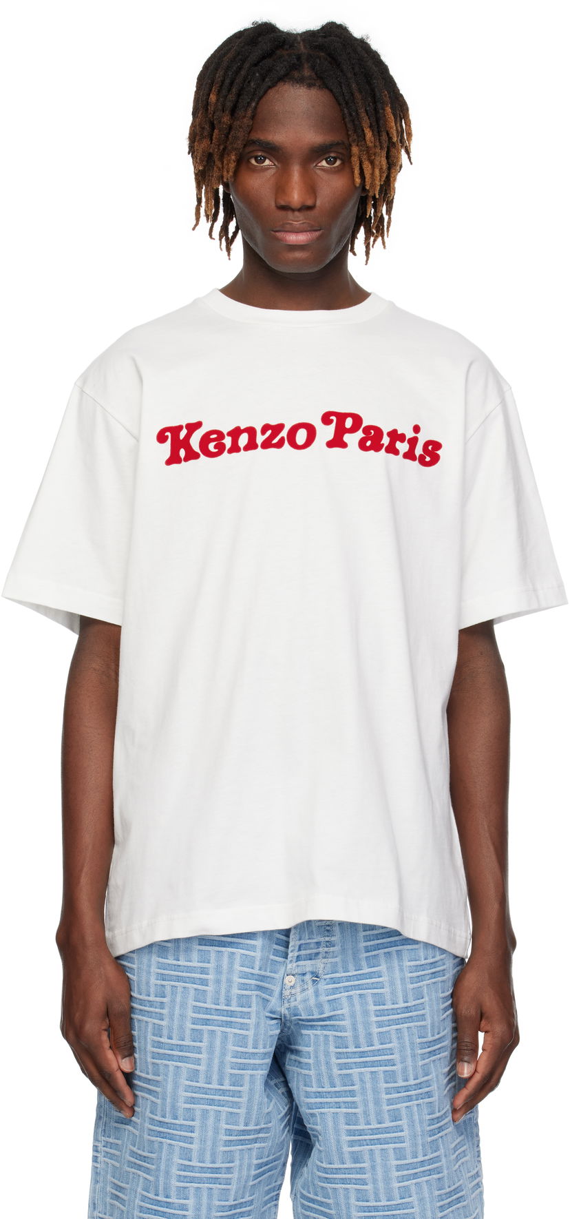 Футболка KENZO Kenzo Paris VERDY Edition Oversized T-Shirt білий | FF55TS5474SG