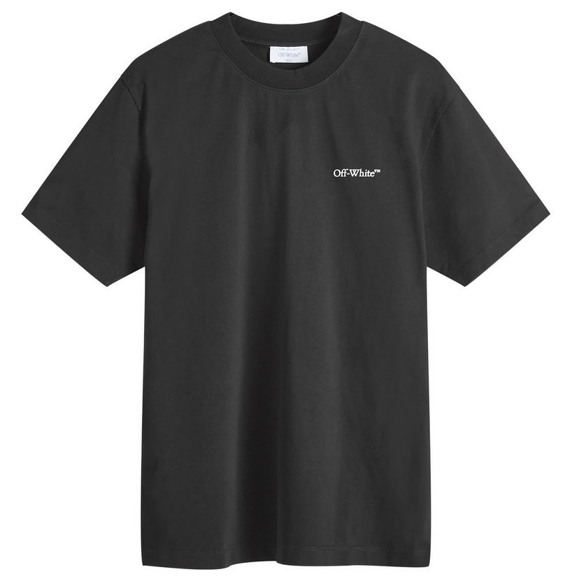 Футболка Off-White Windy Arrow Slim T-Shirt чорний | OMAA027F24JER0041001