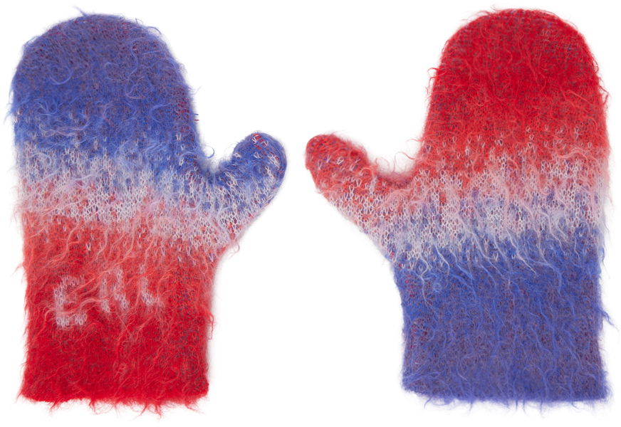 Рукавички ERL ERL Degrade Knitted Mittens Різнокольоровий | ERL06K055, 0
