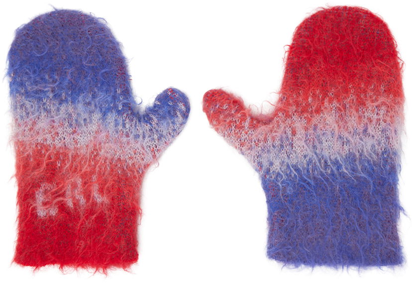 Рукавички ERL ERL Degrade Knitted Mittens Різнокольоровий | ERL06K055
