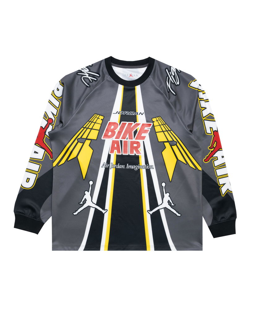 Джерсі Jordan Jordan Nigel Sylvester Longsleeve Jersey Сірий | HQ1729-068
