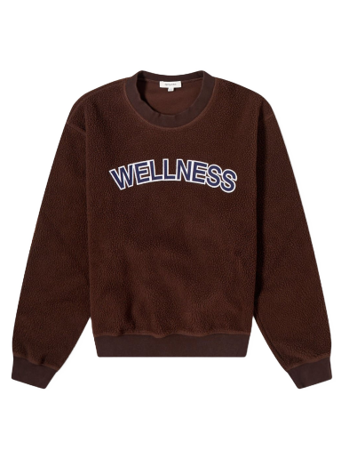 Світшоти Sporty & Rich Wellness Sherpa Sweatshirt Коричневий | CR666CH