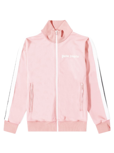 Куртка бомбер Palm Angels Taped Track Jacket Рожевий | PMBD001C99FAB0013401