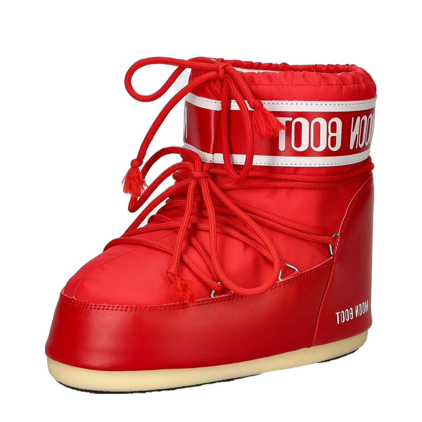 Кросівки та взуття Moon Boot MB ICON LOW NYLON Boots Червоний | 80D1409340.D001