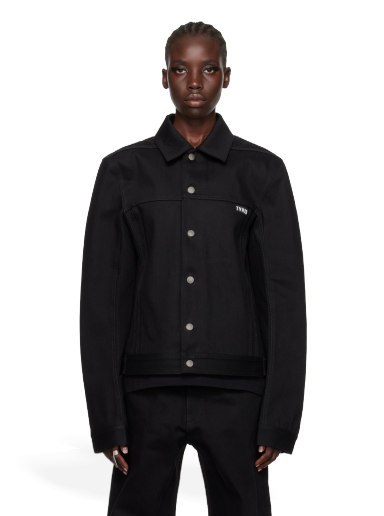 Куртка Rick Owens SSENSE x TVHKB Edition Denim Jacket чорний | RN02C4758 HBLKP5