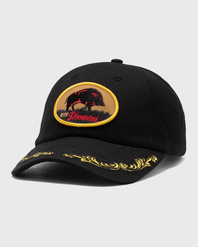 Кепка Pleasures Iuter Daniele Baseball Cap чорний | P24IU013-BLACK