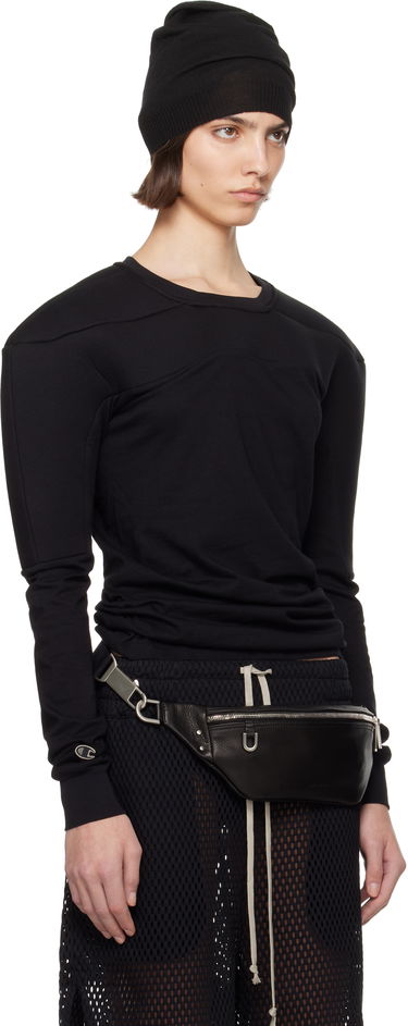 Світшоти Rick Owens Rick Owens Champion Edition Girdered Harness Sweatshirt чорний | CW01E1707 CHJG, 1