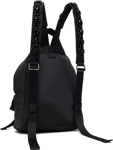 Рюкзак Simone Rocha Simone Rocha Beaded Utility Bow Backpack чорний | BAG179TB-M 0761, 2