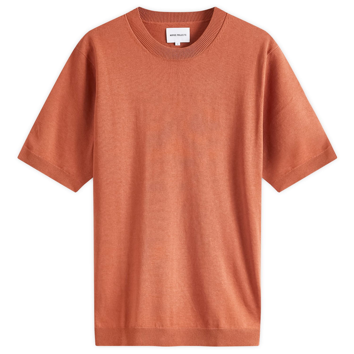 Футболка NORSE PROJECTS Rhys Knitted Помаранчевий | N45-0600-5046, 0