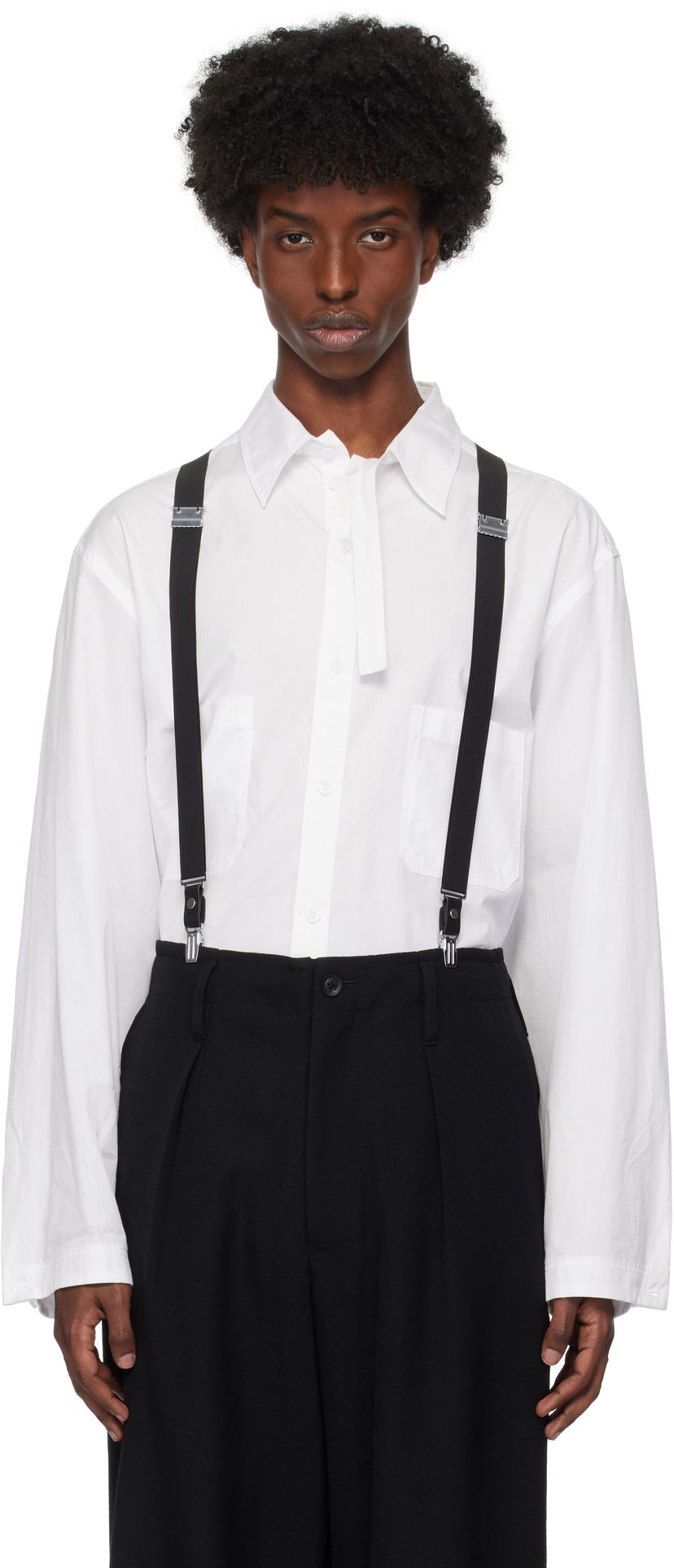 Ремені Yohji Yamamoto 2Way Suspenders чорний | HO-Q01-970