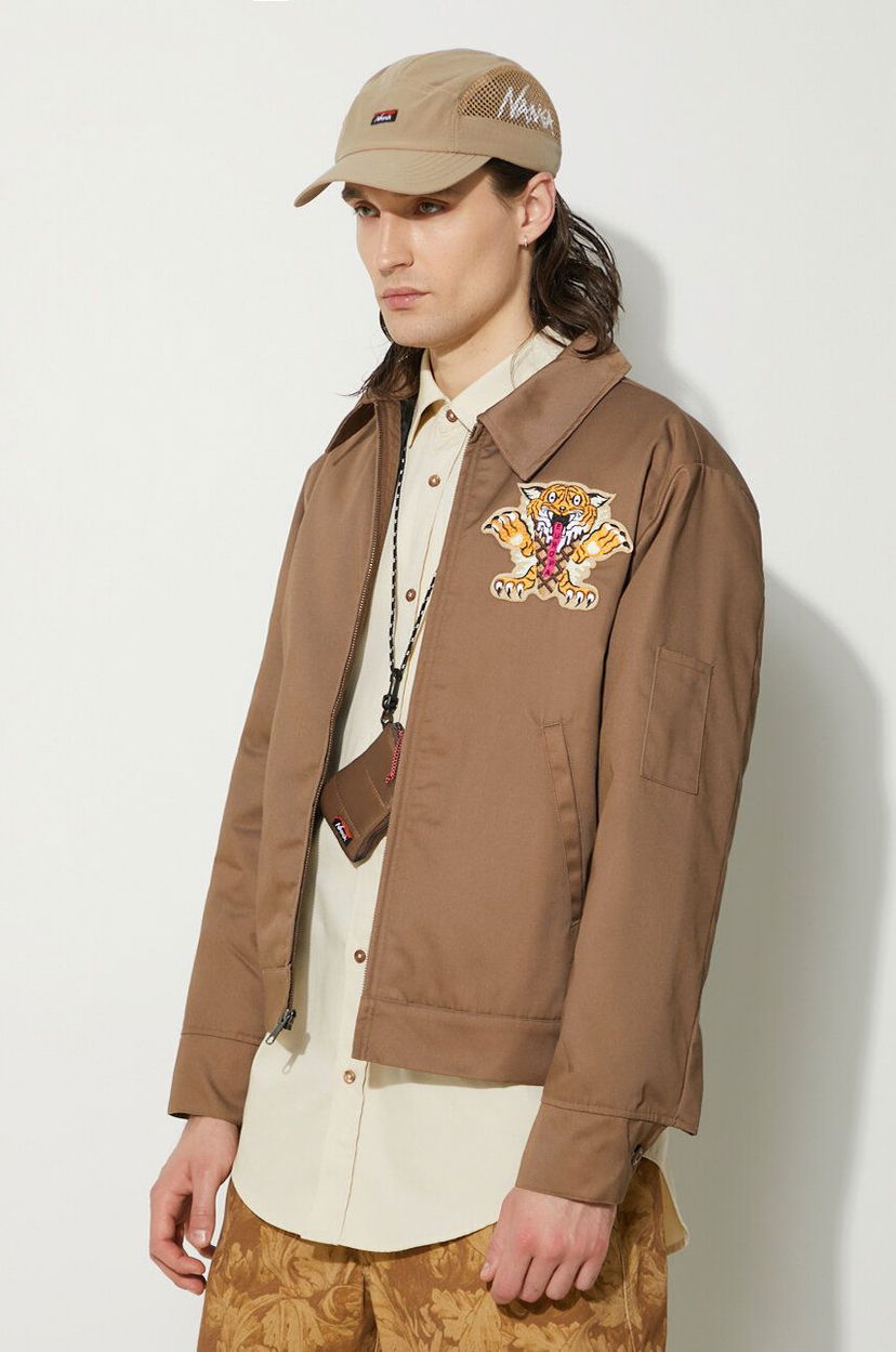 Куртка BBC IceCream ICECREAM Tiger Work Oversize Jacket Коричневий | IC24203