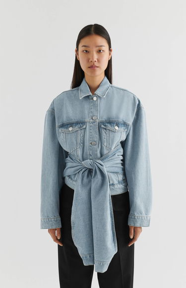 Куртка AXEL ARIGATO Hydra Tie-Front Jacket Синій | A2164001, 7