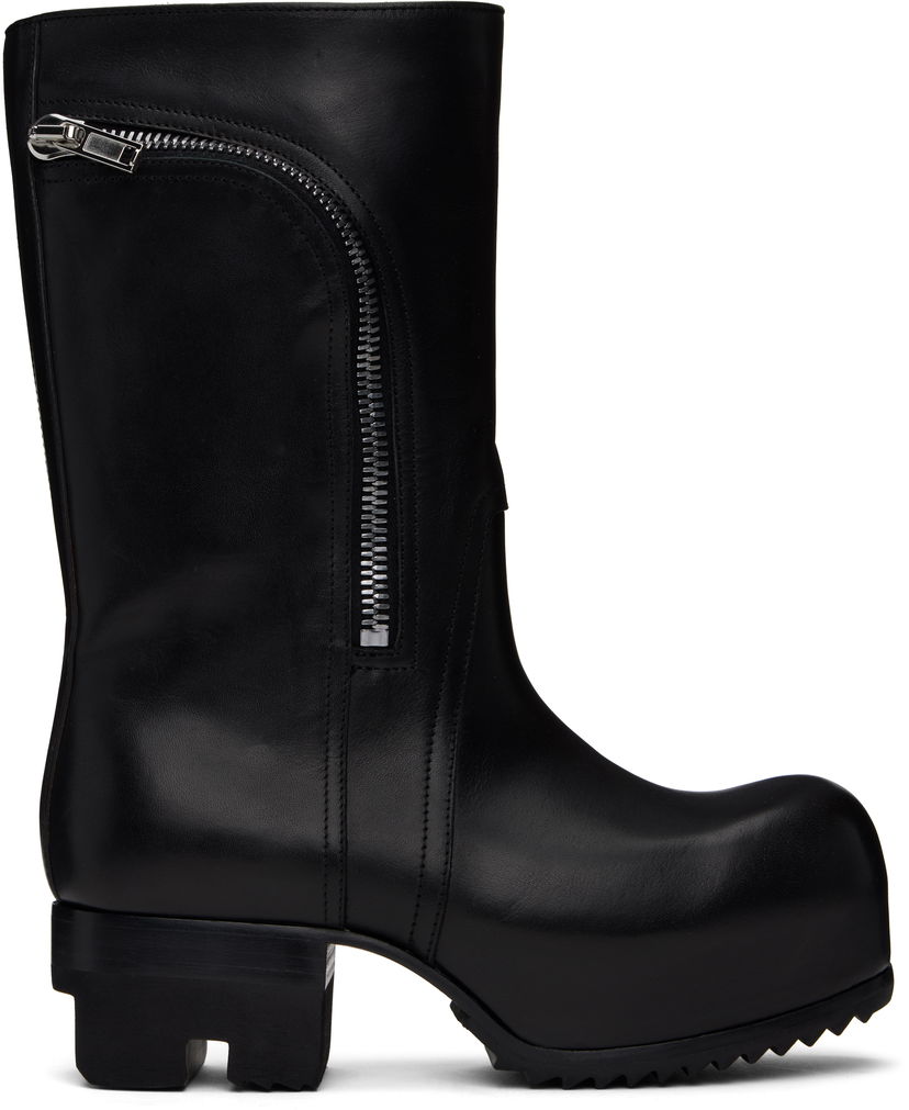 Пальто Rick Owens Rick Owens Hollywood Bauhaus Ballast Pull Boots чорний | RP01E7872 LOO