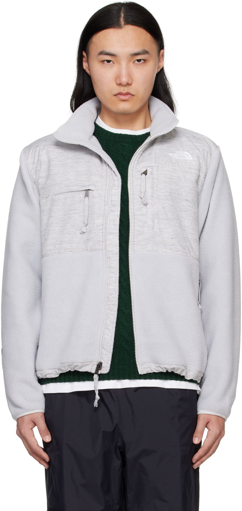 Світшоти The North Face Re-Grind Denali Fleece Jacket Сірий | NF0A8B5E