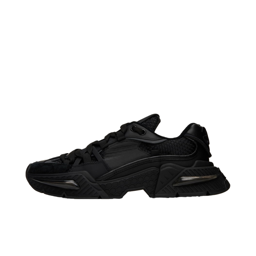 Кросівки та взуття Dolce & Gabbana Black Airmaster Sneakers чорний | CS2071AY851