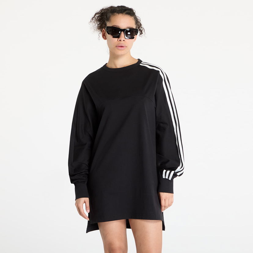 плаття Y-3 Y-3 3-Stripes Long Sleeve Dress чорний | JN4987