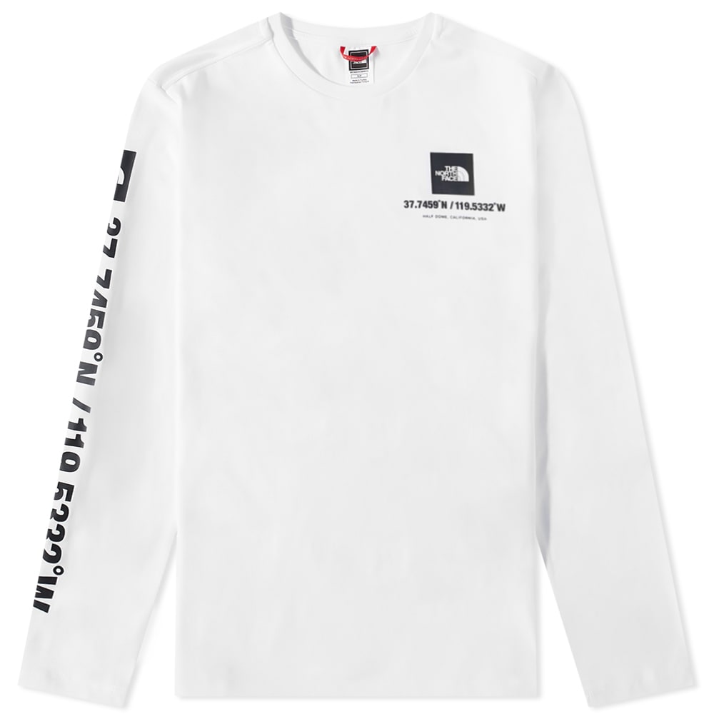 Футболка The North Face Long Sleeve Coordinates Tee білий | NF0A826WFN4, 0