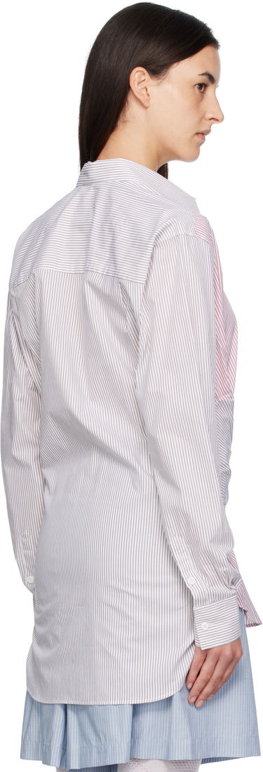 Сорочка Charles Jeffrey Loverboy Charles Jeffrey LOVERBOY Long Sleeve Striped Split-Panel Tie-Front Button-Up Shirt Різнокольоровий | 52070402, 2