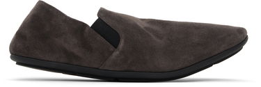 Кросівки та взуття The Row Vincit Suede Slippers Сірий | F2070-L40, 0