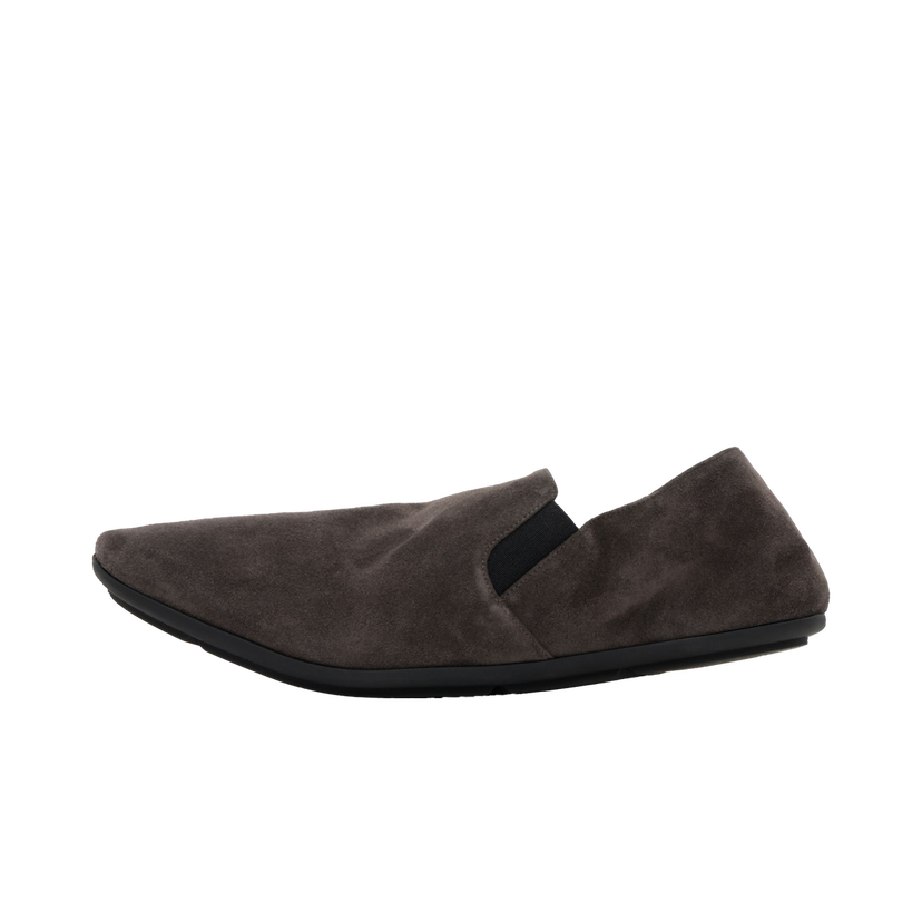 Кросівки та взуття The Row Vincit Suede Slippers Сірий | F2070-L40