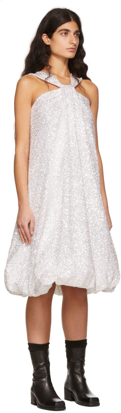 плаття We11done We11done Sequin Bubble Dress Металік | WD-OP1-22-182-W-WH, 1