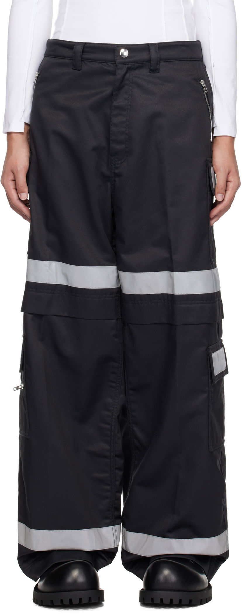 Штани карго VETEMENTS Vetements Workwear Cargo Pants чорний | UA66PA300B