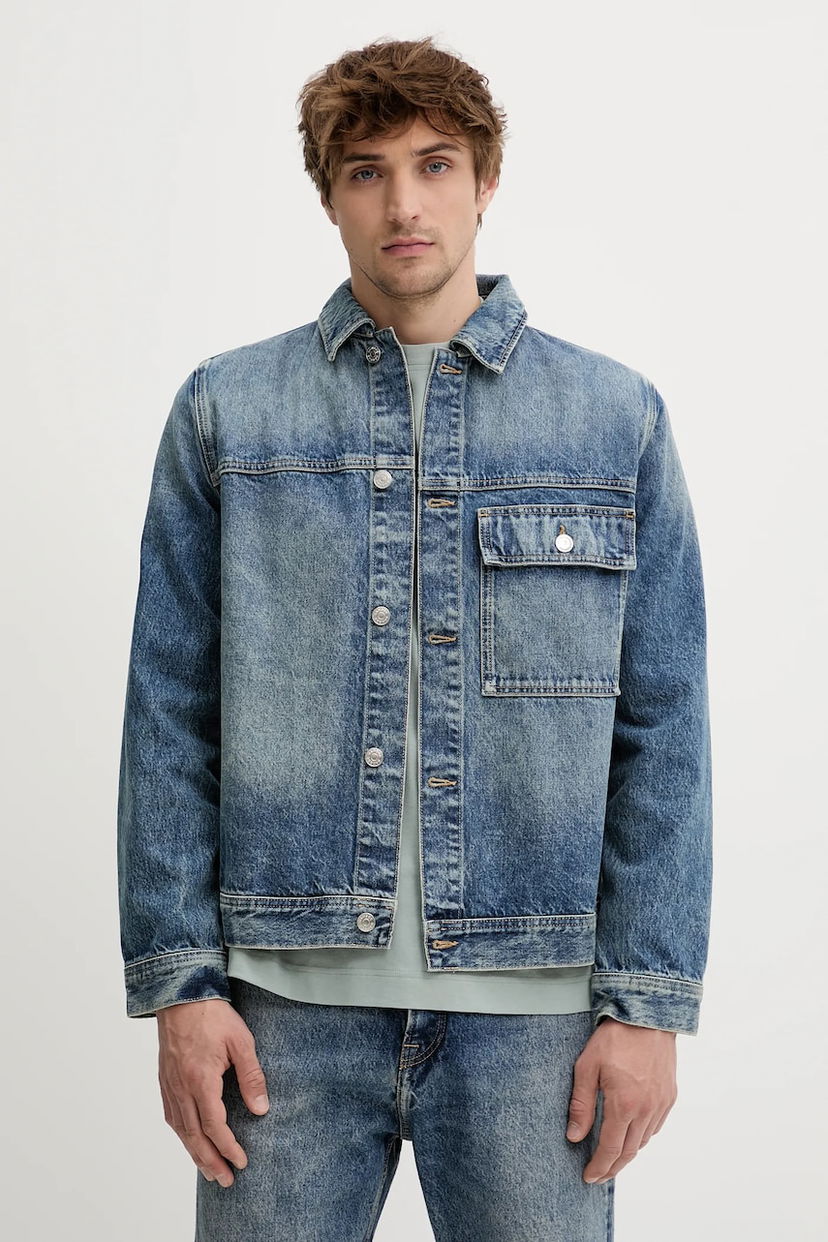 Куртка Samsoe Samsoe Samsoe Samsoe SAWESLEY Denim Jacket Синій | M25100082