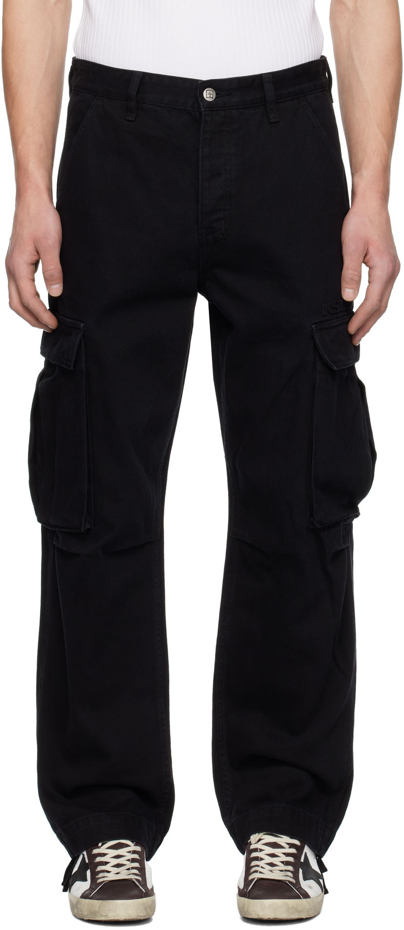 Штани карго Ksubi Sott Fugitive Cargo Pants чорний | MPS25PA003