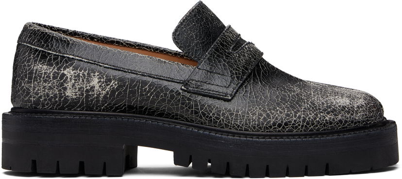 Кросівки та взуття Maison Margiela Maison Margiela Tabi County Loafers чорний | S58WR0110 P7424