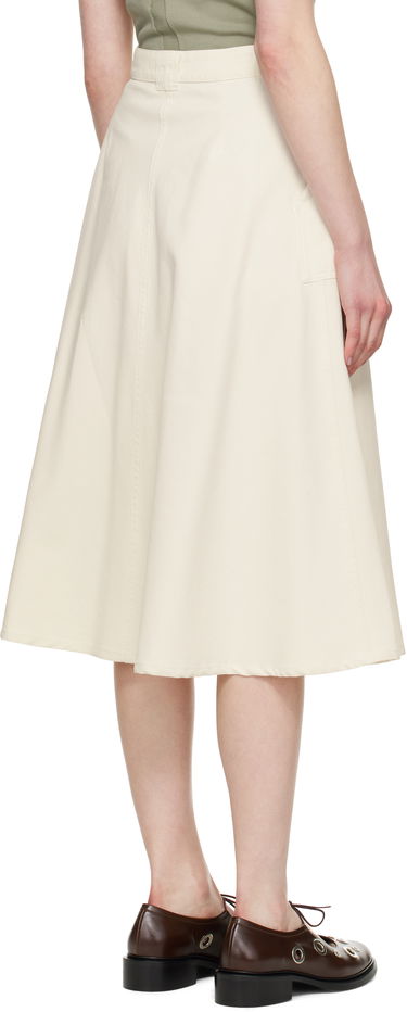 Спідниця A.P.C. A.P.C. Laurie Midi Skirt бежевий | COGBJ-F06410, 2